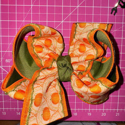 2026 Fall & Halloween Printed Moonstitch Triple layer Bows
