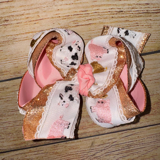FARM ANIMAL Lace bow
