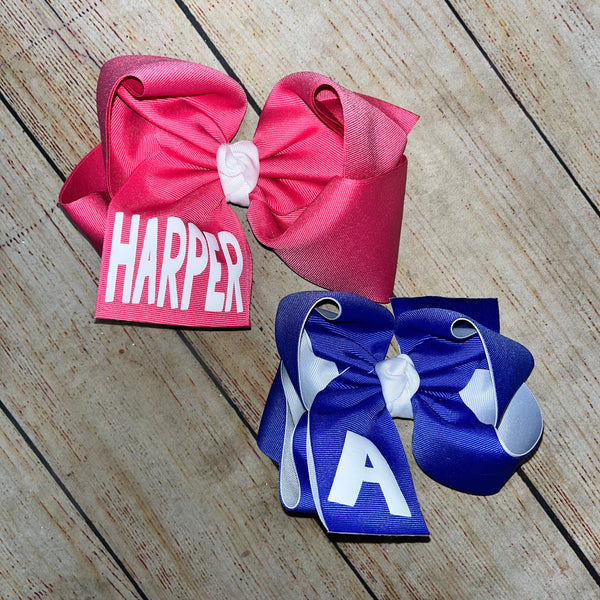 *PUFF* Double Grosgrain Hair Bow