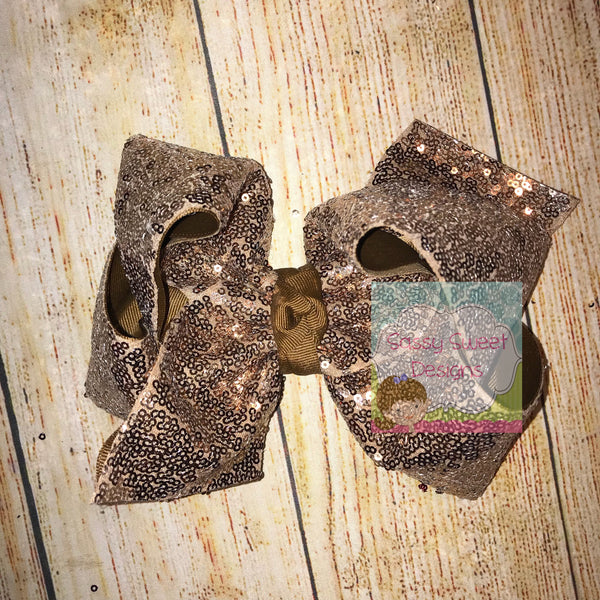 Turftan Sassy Sequins Hair Bow