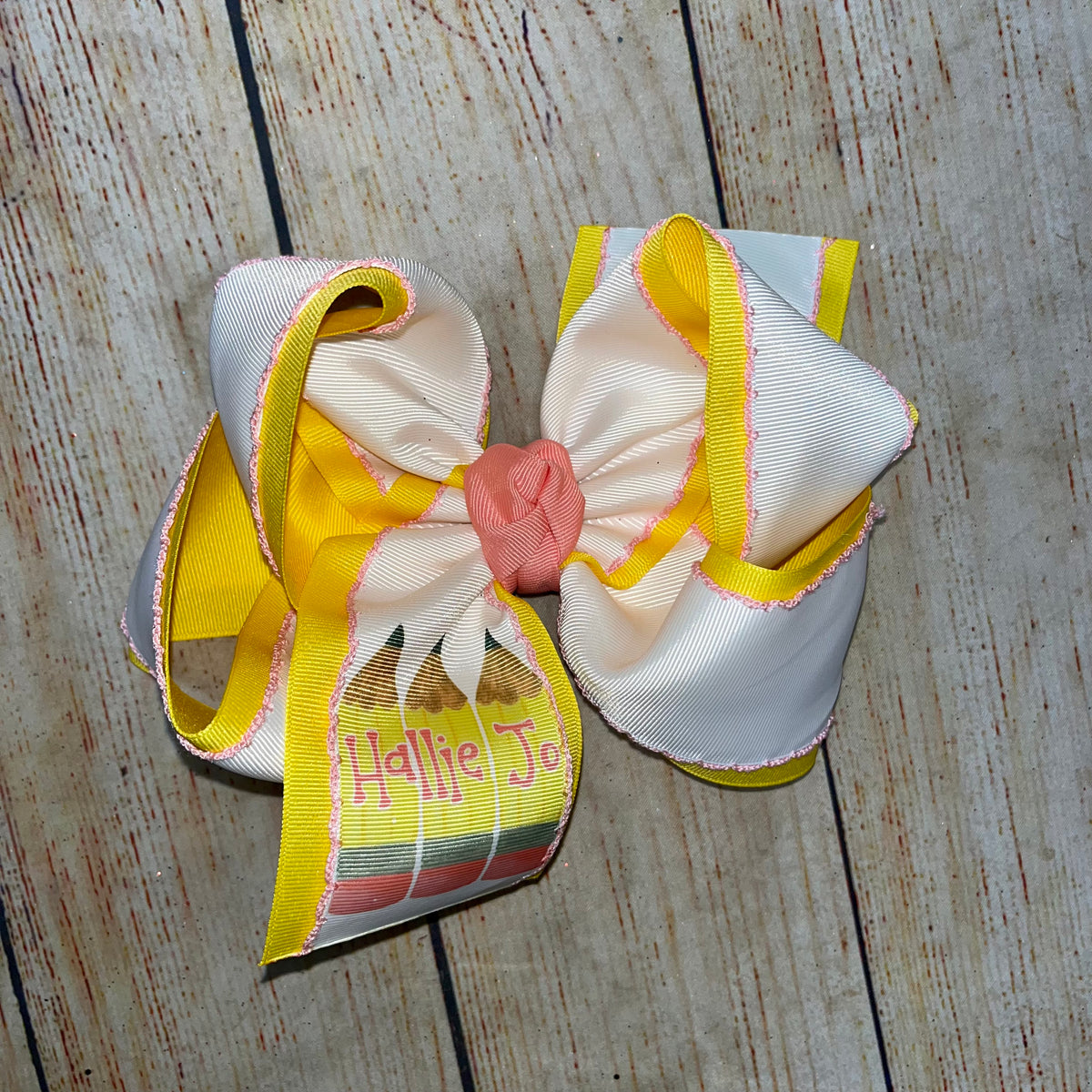 BTS 2022 Back to School Sublimated Names Tails Bows