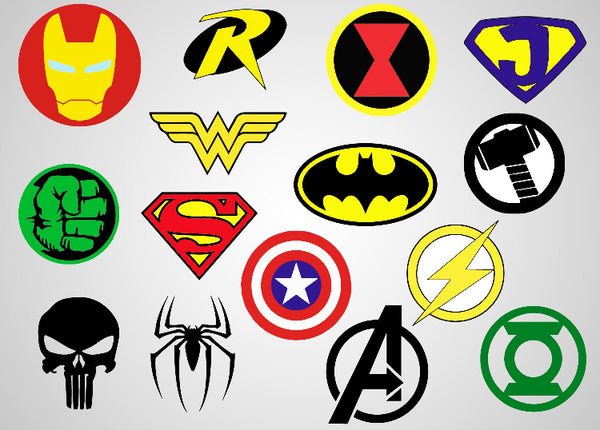 Superman Superhero Hair Bow