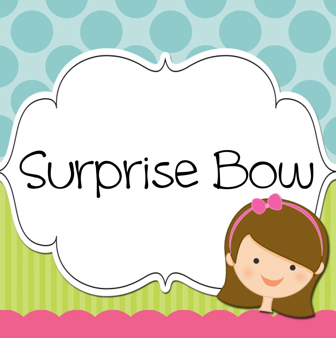 Surprise FRILLY Bow