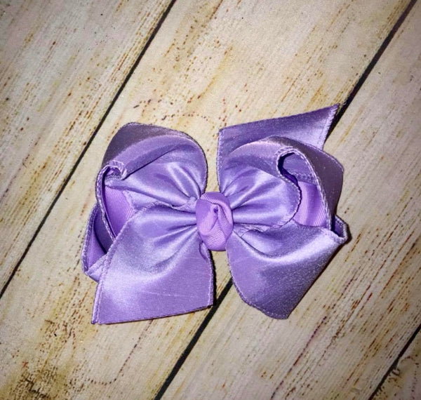 Silk Dupioni Hair Bows