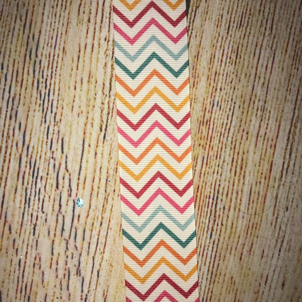 Chevron Fall Prints Double or Triple Glitter Hair Bows