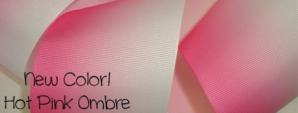 OMBRE 1 Color Hair Bow