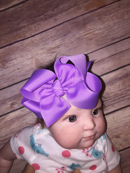Basic Grosgrain Hair Bow