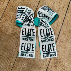 ELITE DANCE FORCE  Bows & Pony Streamers