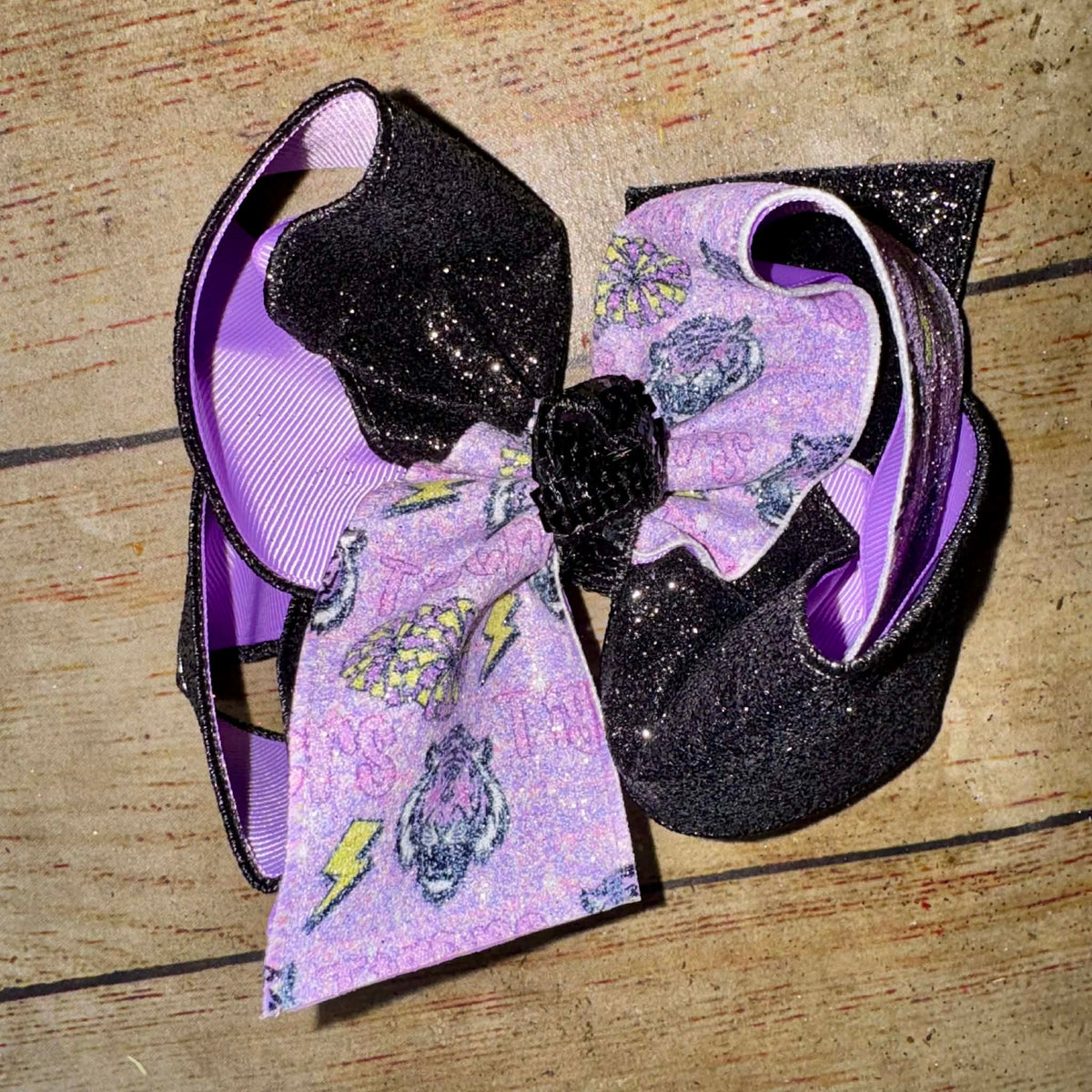 Belle Fille Bow Collab TWISTED Custom Printed Bow