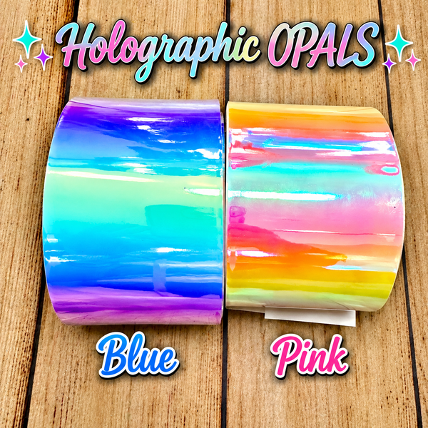 Coquette Holographic Vinyl Bows