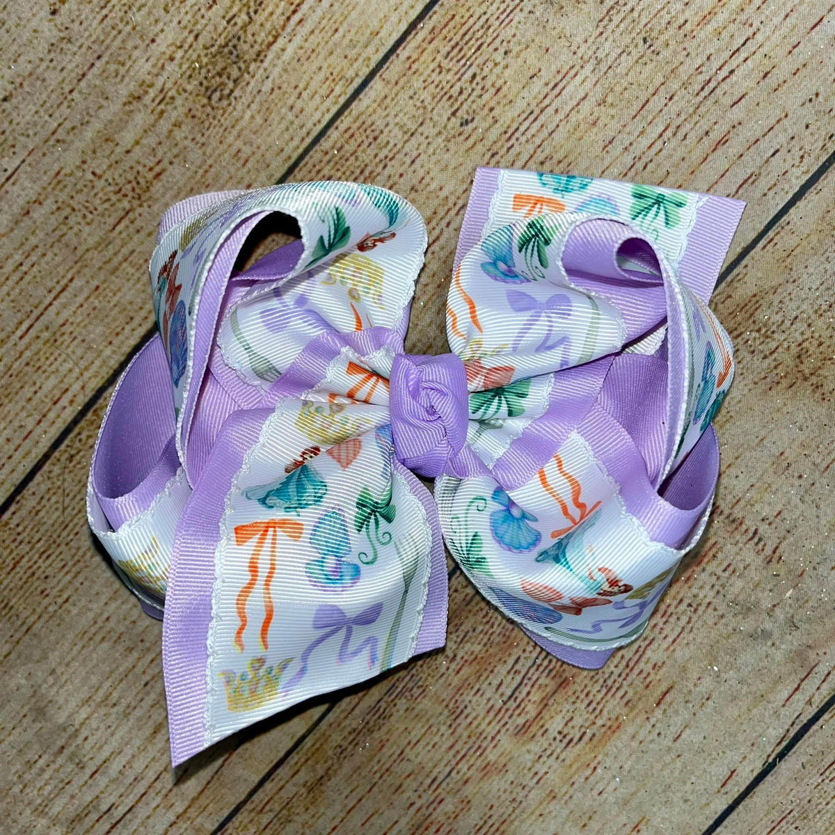 Princess Bow Custom Printed Hair Bow
