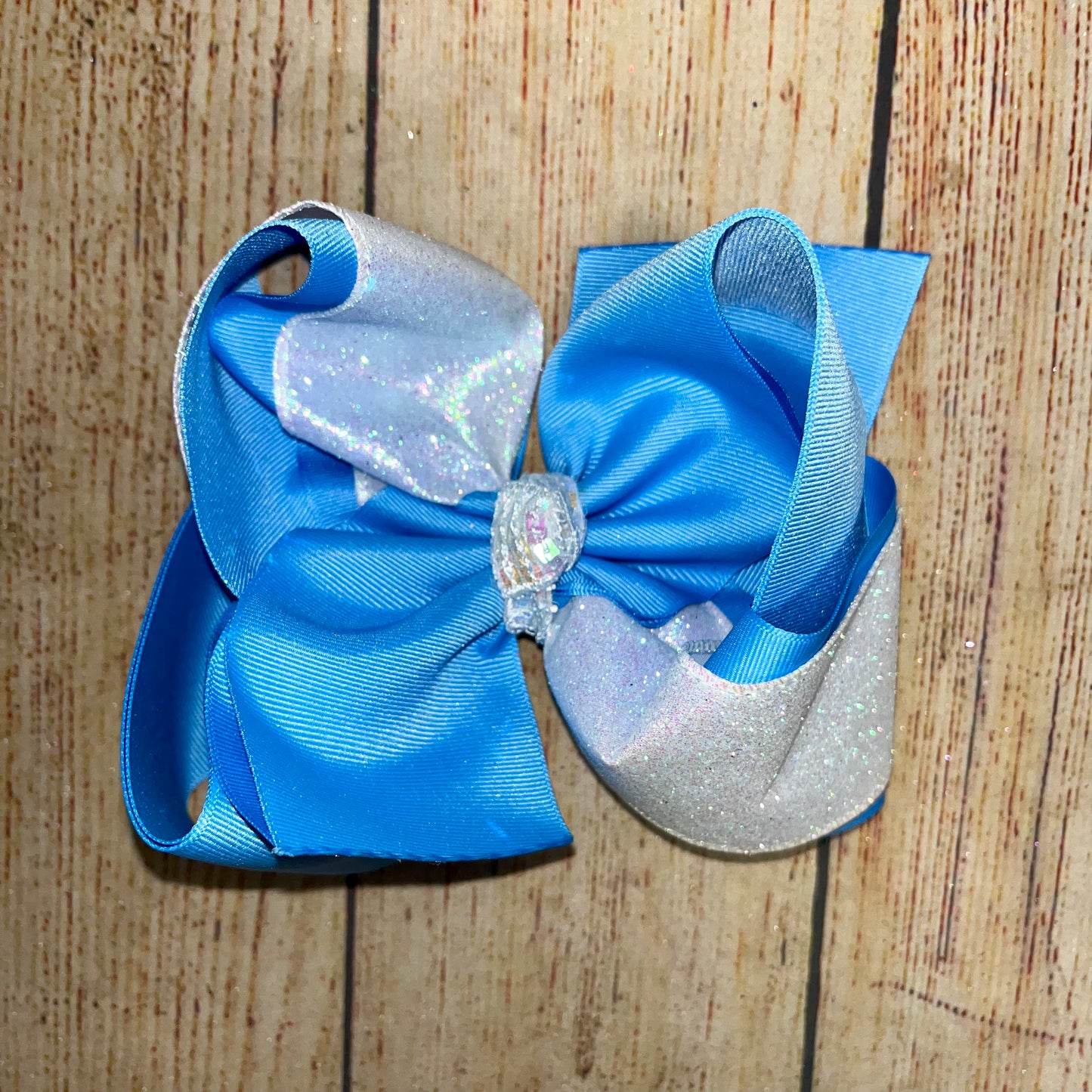TWISTED SPIRIT BOW GROSGRAIN & GLITTER