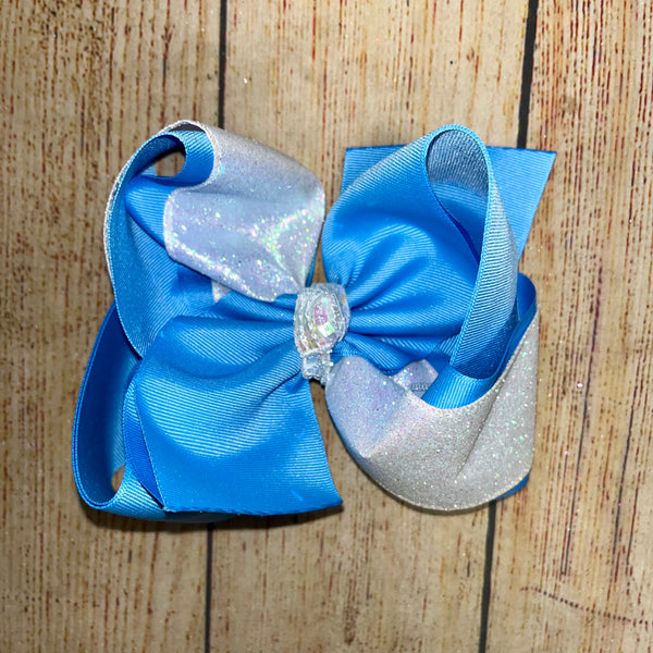 TWISTED SPIRIT BOW GROSGRAIN & GLITTER