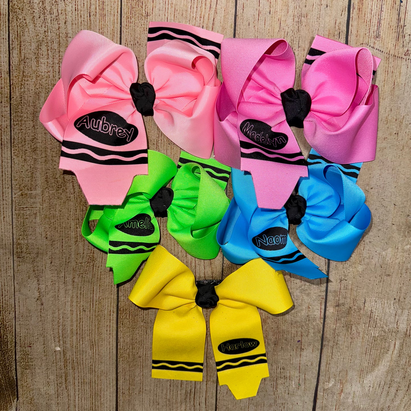 2025 BTS Crayon Basic Grosgrain Bow