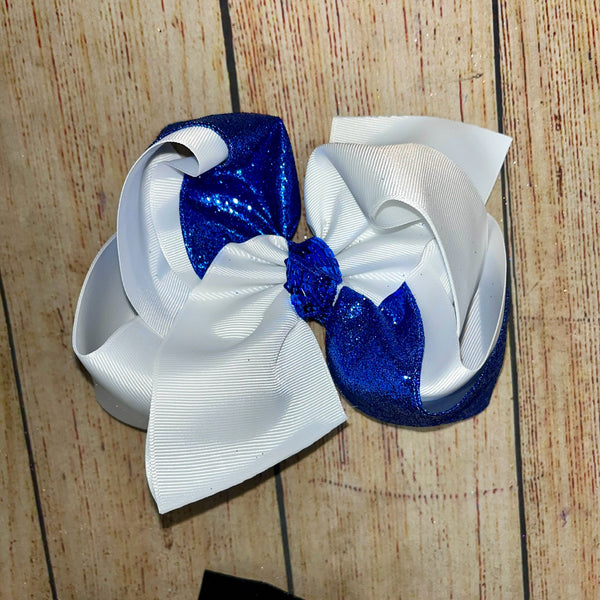 TWISTED SPIRIT BOW GROSGRAIN & GLITTER