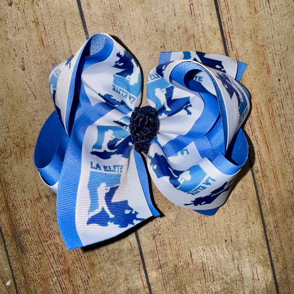LA ELITE Team Bows & Pony Streamers