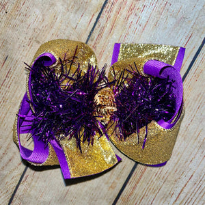 *LIMITED* SCHOOL SPIRIT Over The Top Tinsel Bows