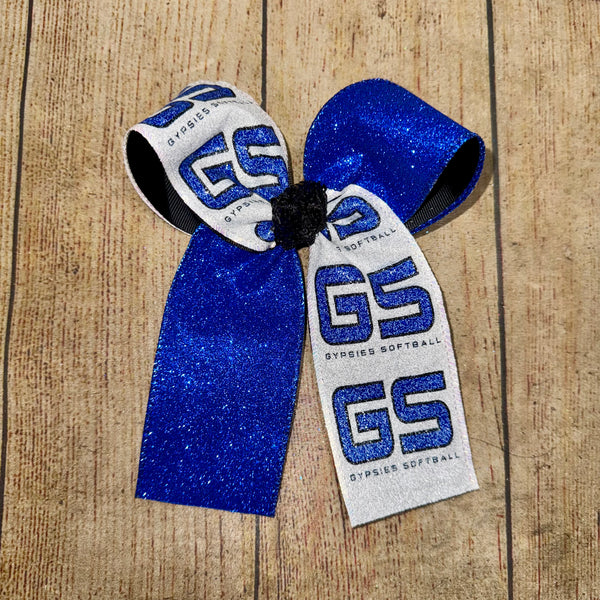 GS GYPSIES SOFTBALL Team Bows & Pony Streamers
