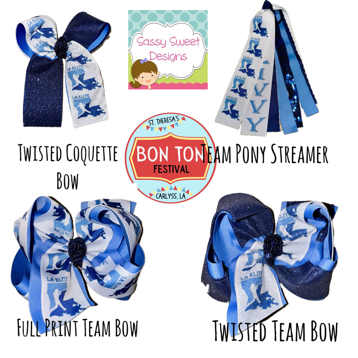 BON TON FESTIVAL Bows & Pony Streamers