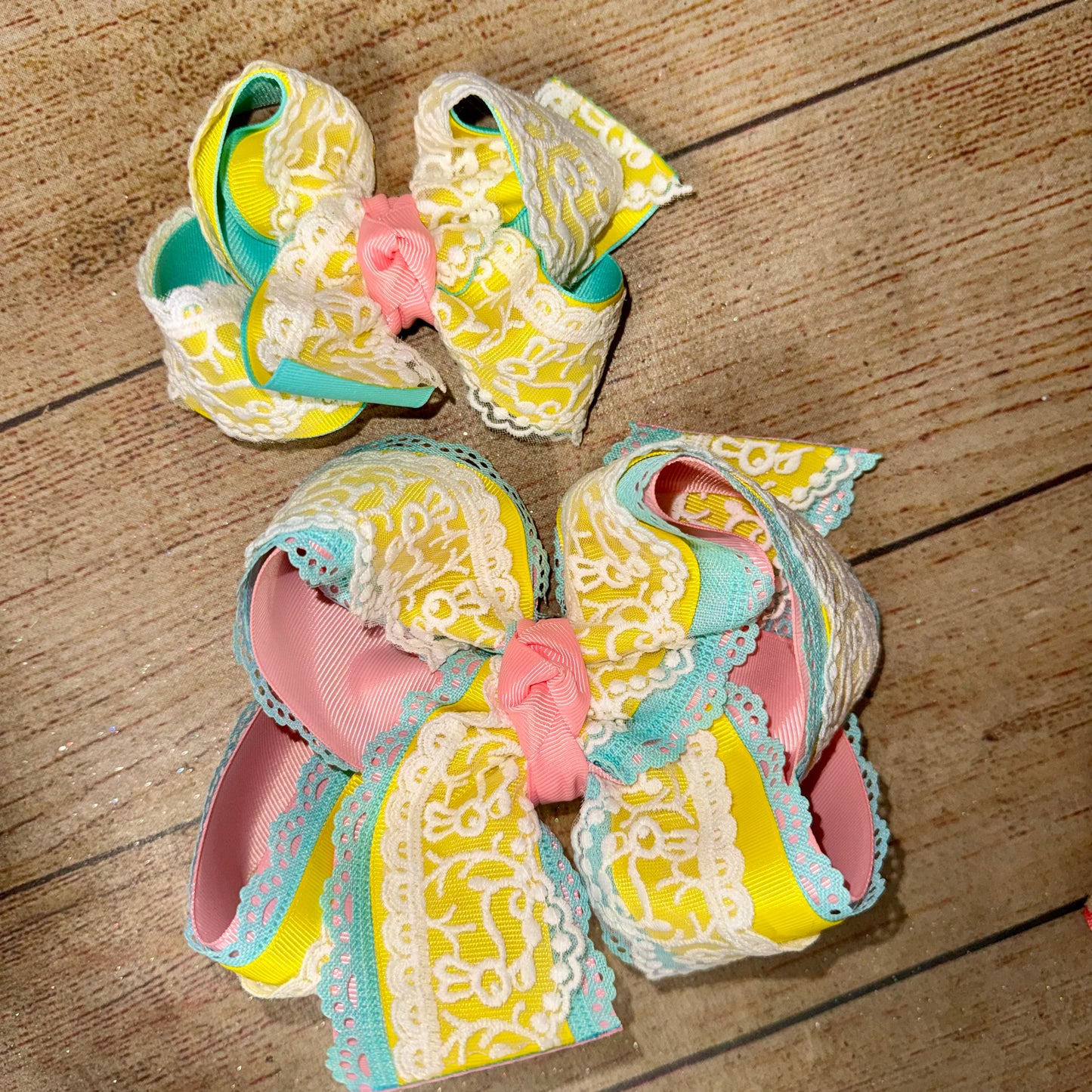 EASTER 2026 Frilly Triple Layer Bow