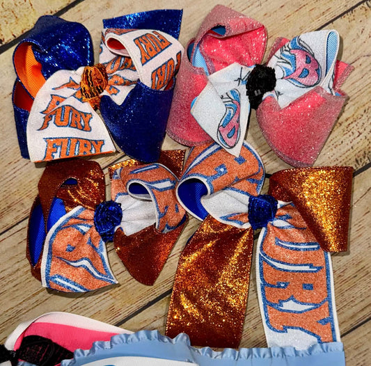 FURY Team Bows & Pony Streamers