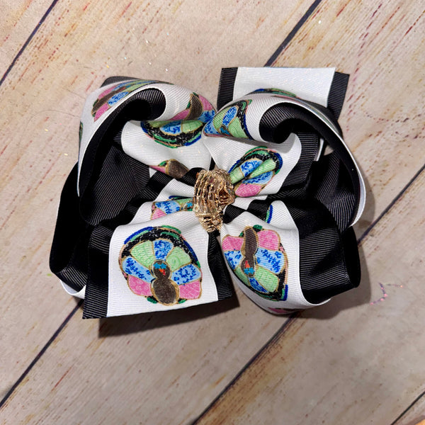 Thanksgiving Print Bow Full Print or Twisted