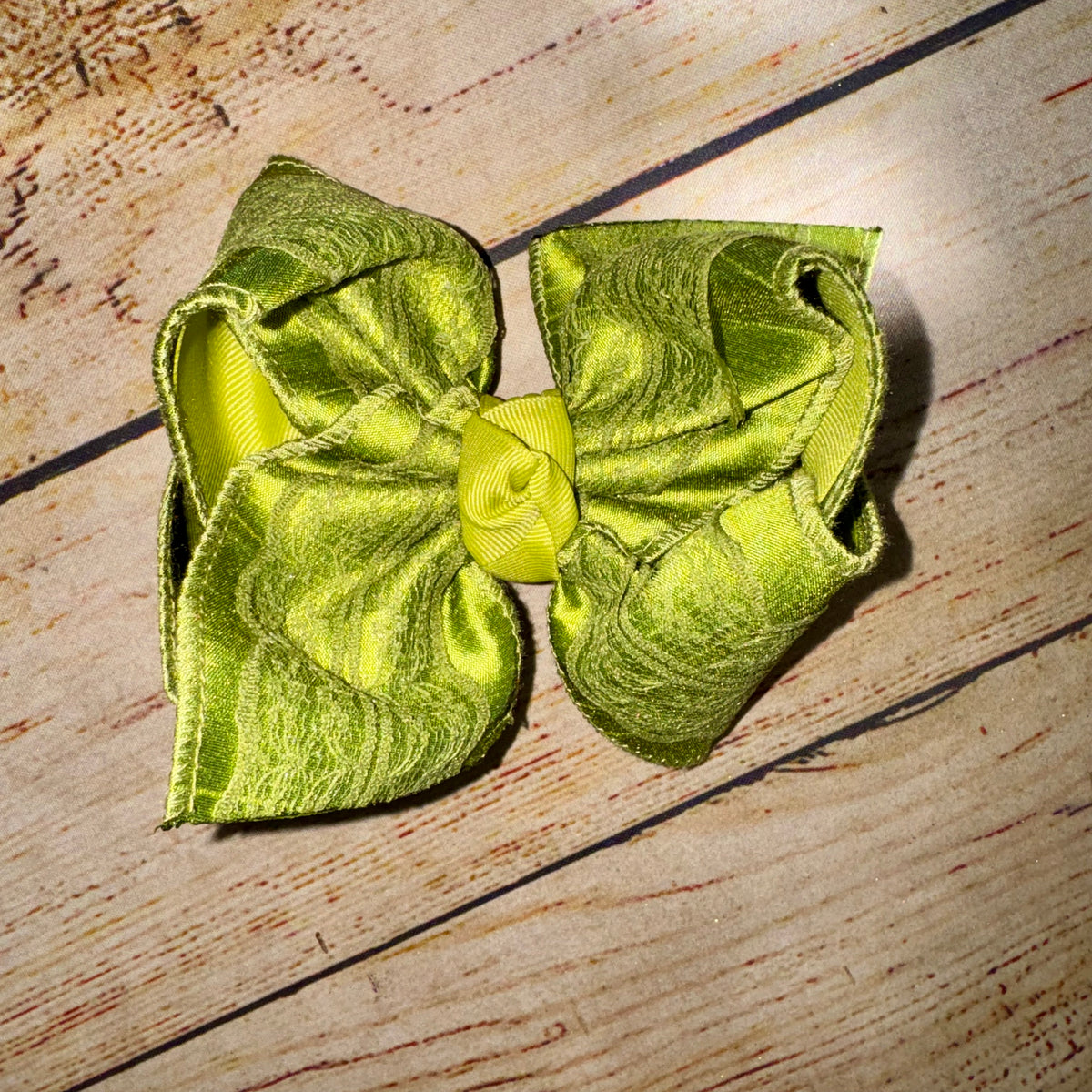 Falling Into Fall Mini Drop OLIVE GROVE Bow
