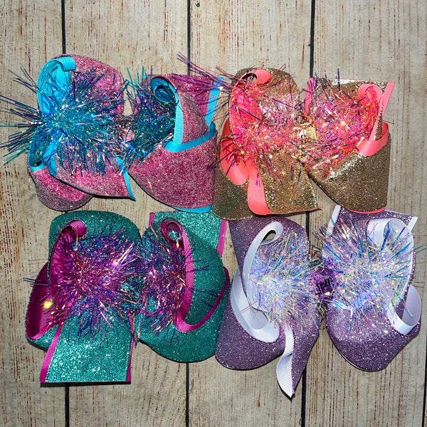 *LIMITED* Over The Top Tinsel Bows