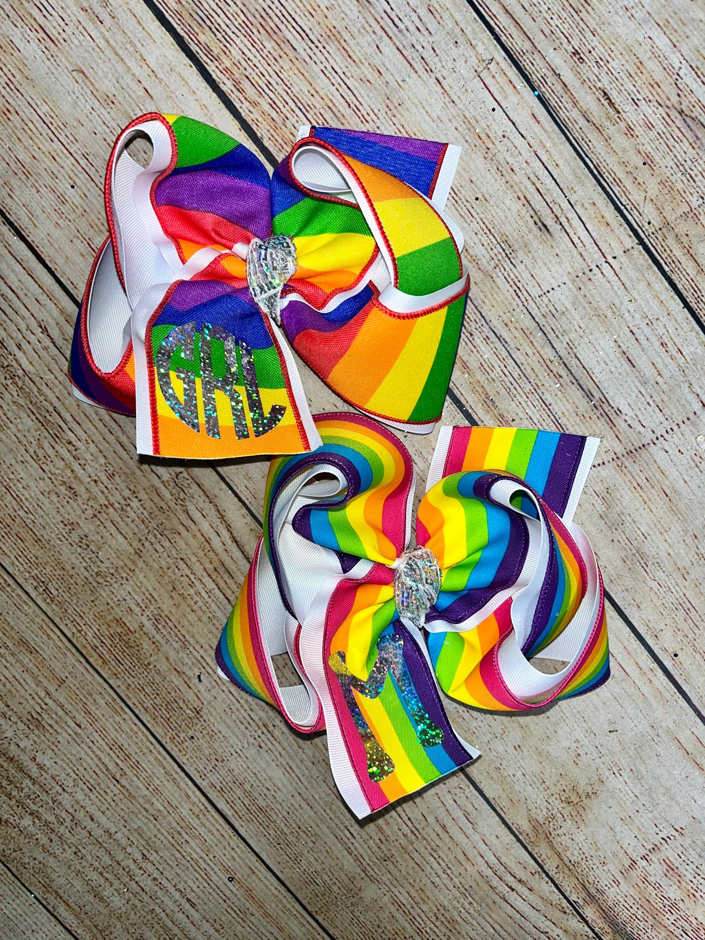 *SUMMER 2023* Bright or Classic Stripes with Holographic Monogram