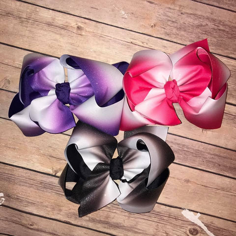 OMBRE 1 Color Hair Bow