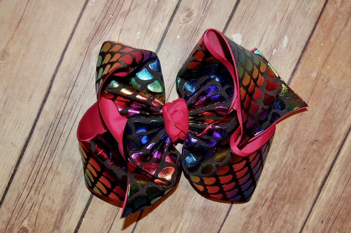 Holographic Mermaid Hair bow