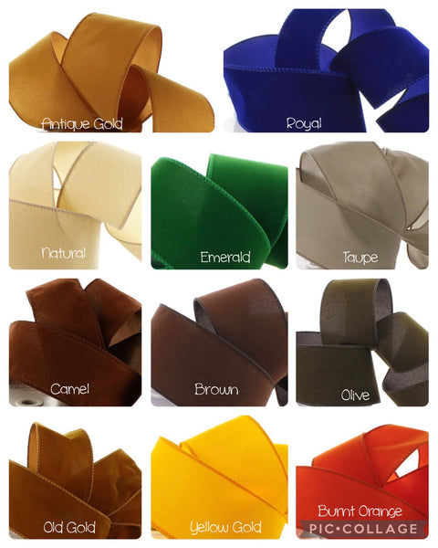 Fall Faux Suede Hair Bows- *LIMITED*