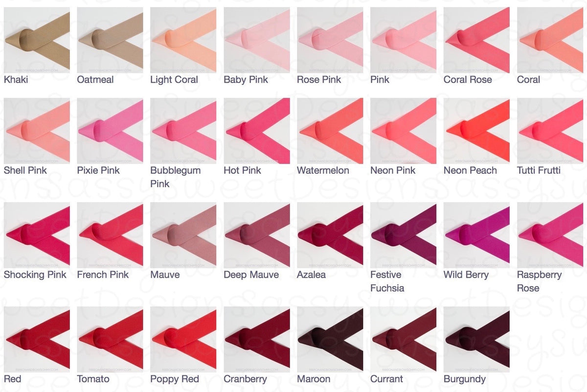 15 Grosgrain Hair bow Bundle