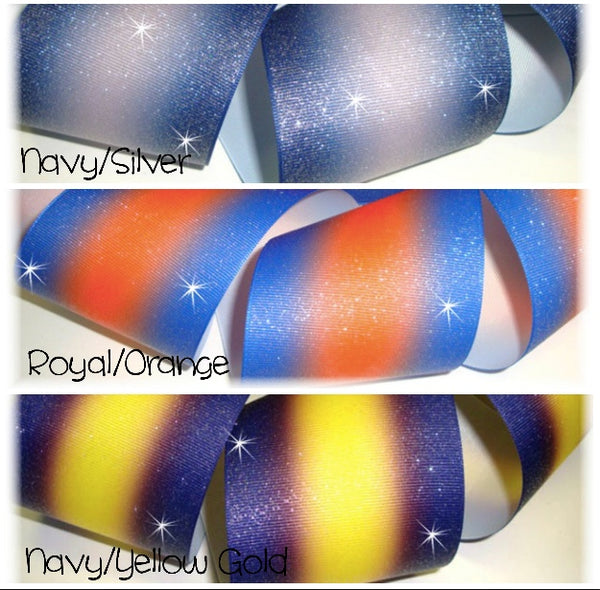 OMBRE 2 Color Hair Bow MEGA or QUEEN only