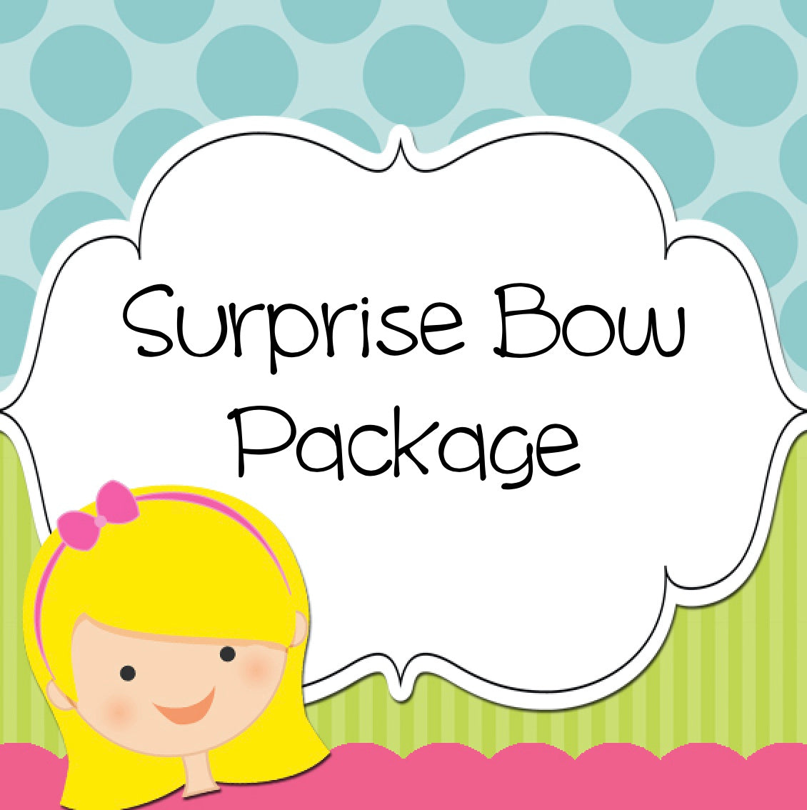 SURPRISE Hairbow Package