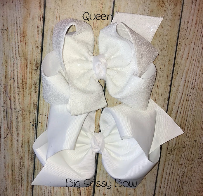 Big Sassy Bow Basic Grosgrain Hair Bow 4" ribbon Package