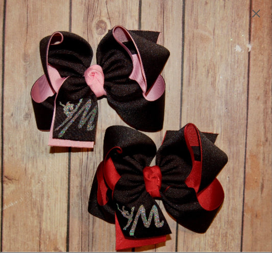 Marlene's Dance Double Grosgrain Hair Bow
