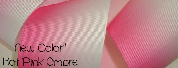 OMBRE 1 Color Hair Bow
