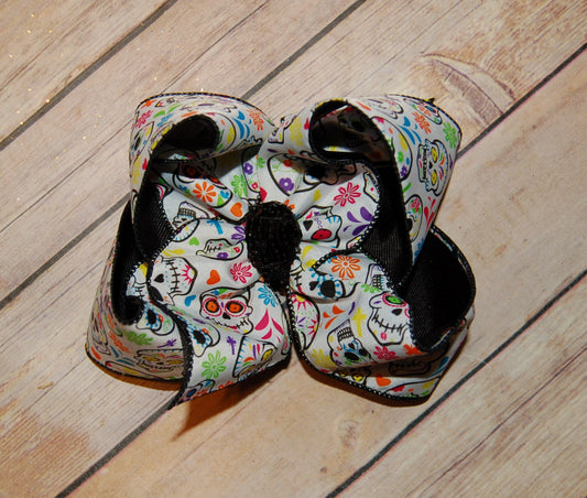 Sugar Skulls Dawn of the Dead Hair Bow